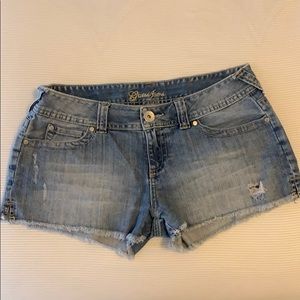 Guess Frayed Denim Shorts